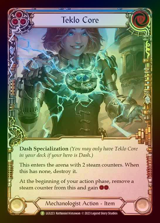 《特価品HP》【CF】[Mechanologist] Teklo Core [LGS223] (Promo) Cold Foil