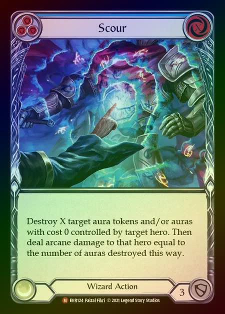 《特価品EX》【RF】[Wizard] Scour [EVR124-M] Rainbow Foil