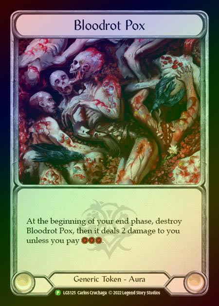 《特価品EX》【CF】[Generic] Bloodrot Pox // Frailty [LGS125,LGS126] (Promo) Cold Foil