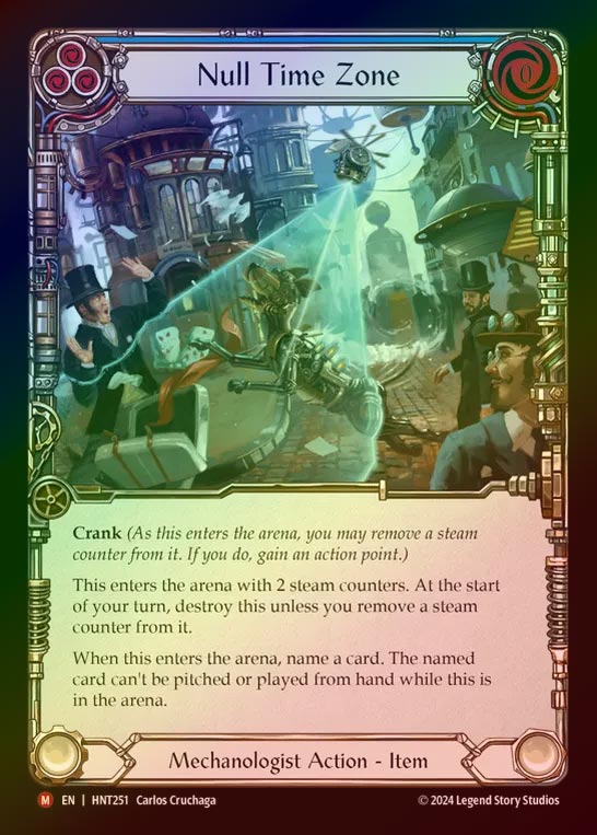 【CF】【EN】[Mehcanologist] 無時限ゾーン/Null Time Zone [HNT251-M]
