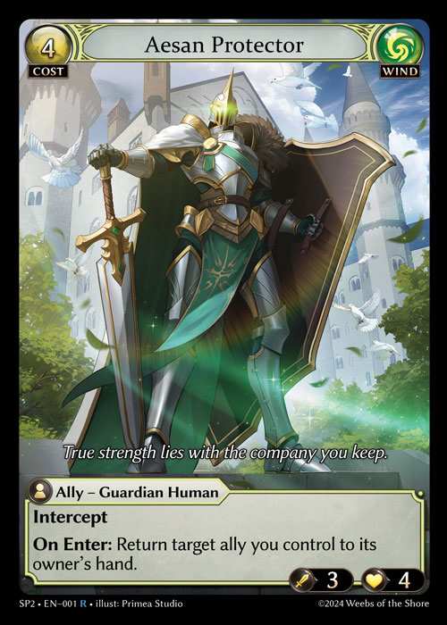 《特価品EX》[Wind] Aesan Protector [SP2_001-R]