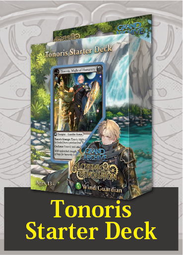 《特価品》【クーポン使用不可】【Starter Deck】Alchemical Revolution Tonoris Starter Deck ※発送方法は「ゆうパック」を選択してください。