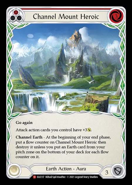 《特価品EX》 [Earth] Channel Mount Heroic [1st-ELE117-M]