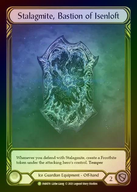 【BLACK FRIDAY】【GF】[Ice Guardian] Stalagmite, Bastion of Isenloft [FAB078] Gold Foil