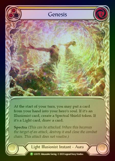 【BLACK FRIDAY】【CF】[Light Illusionist] Genesis [LGS172] (Promo) Cold Foil