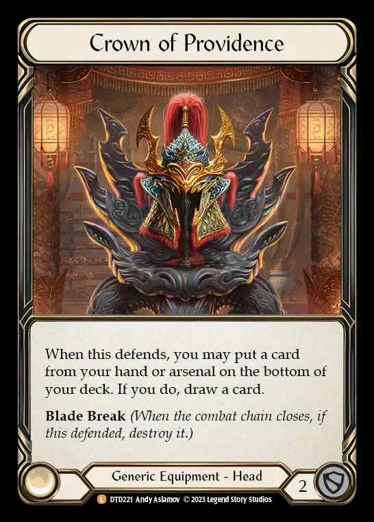 【BLACK FRIDAY】[Generic] Crown of Providence [DTD221-L]