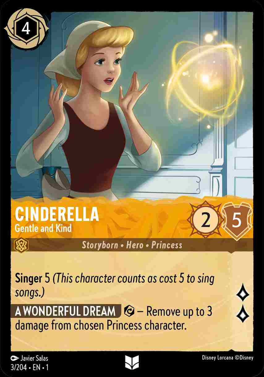Cinderella - Gentle and Kind [1ST-003/204-U]