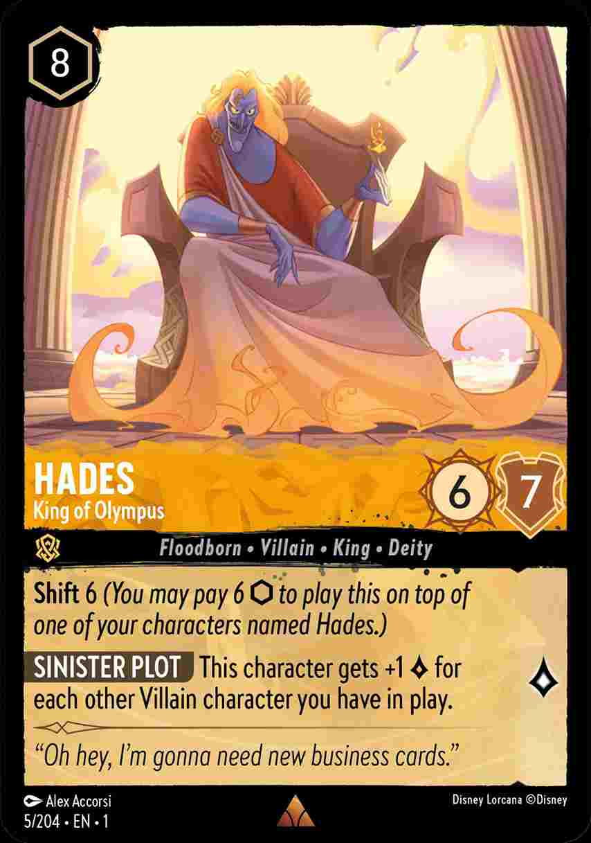 Hades - King Of Olympus [1ST-005/204-R]