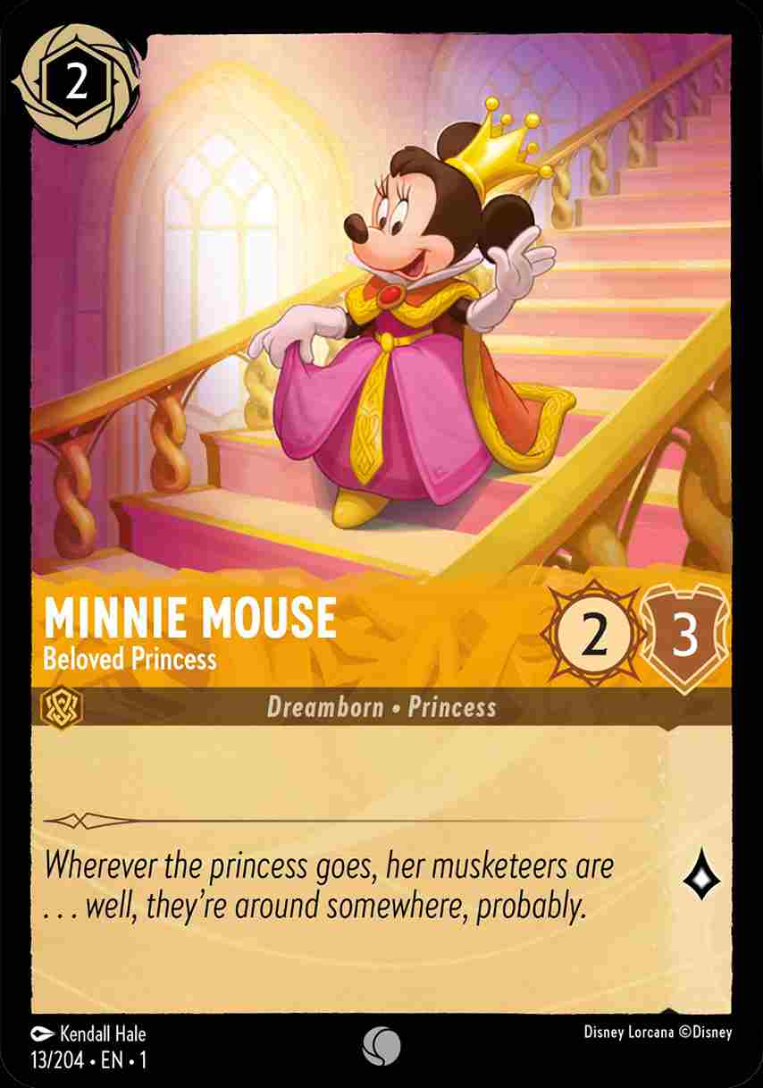 Minnie Mouse - Beloved Princes [1ST-013/204-C]