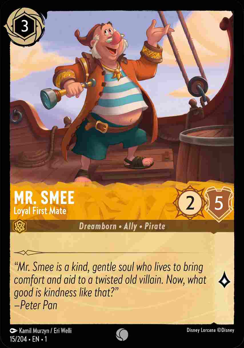 Mr. Smee - Loyal First Mate [1ST-015/204-C]
