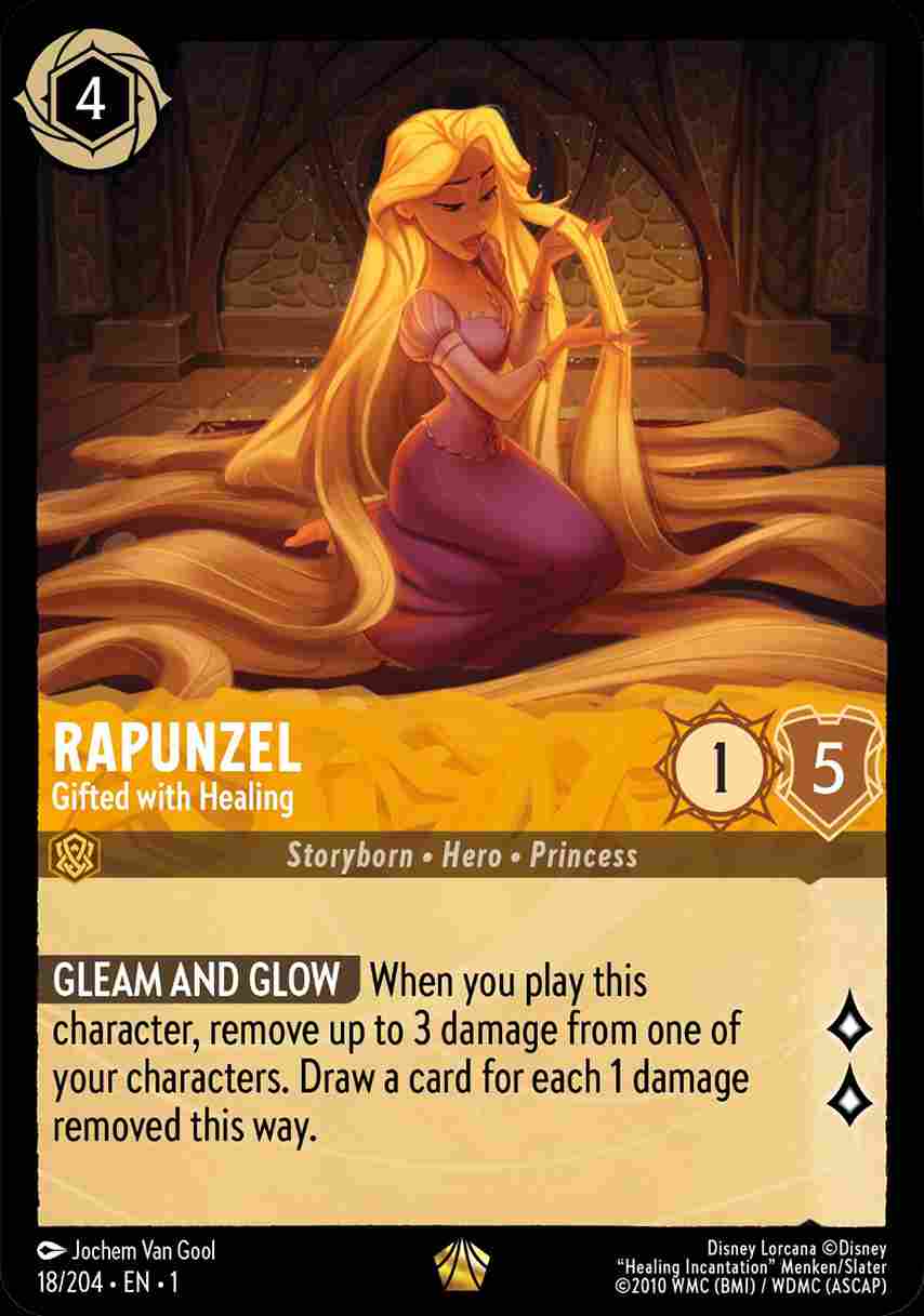 Rapunzel - Gifted with Healing [1ST-018/204-L]