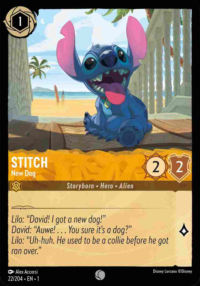 Stitch - New Dog [1ST-022/204-C]