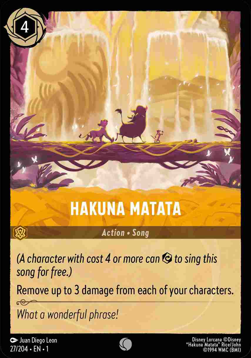 Hakuna Matata [1ST-027/204-C]
