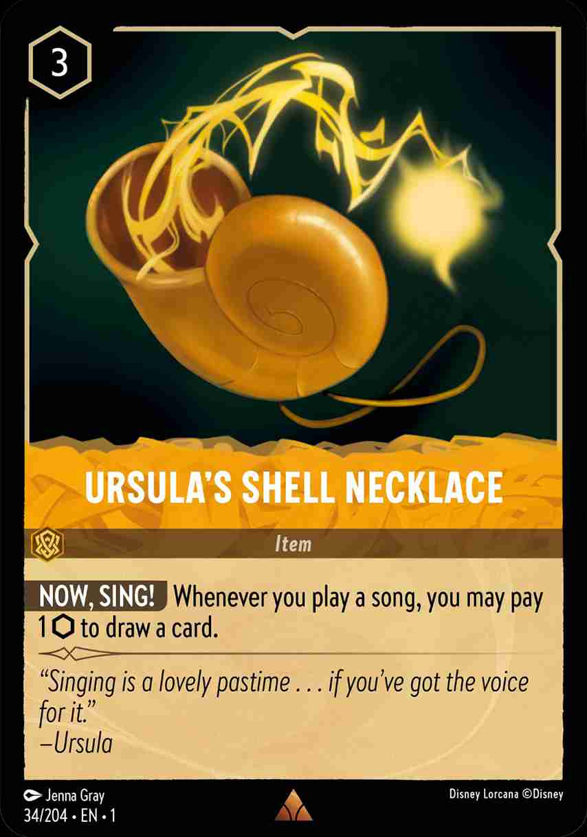 Ursula’s Shell Necklace [1ST-034/204-R]