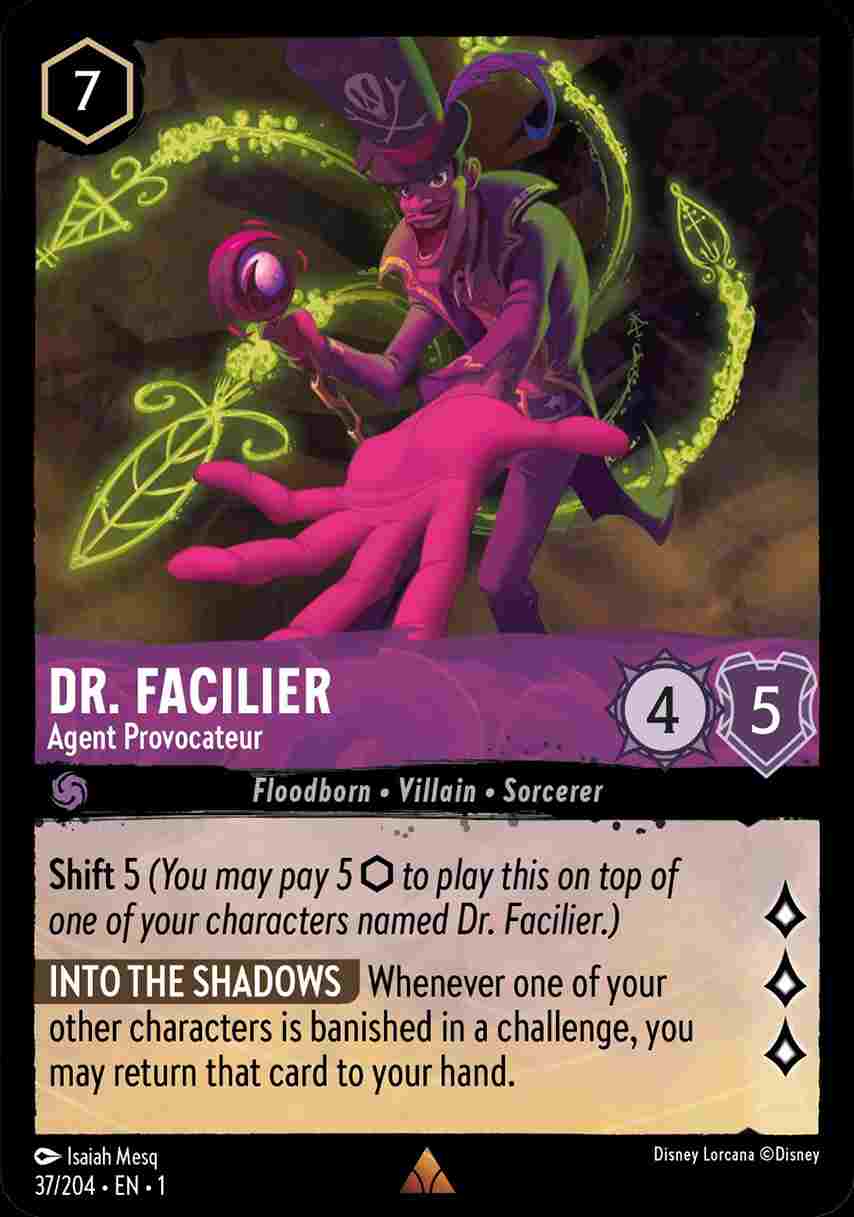 Dr. Facilier - Agent Provocateur [1ST-037/204-R]