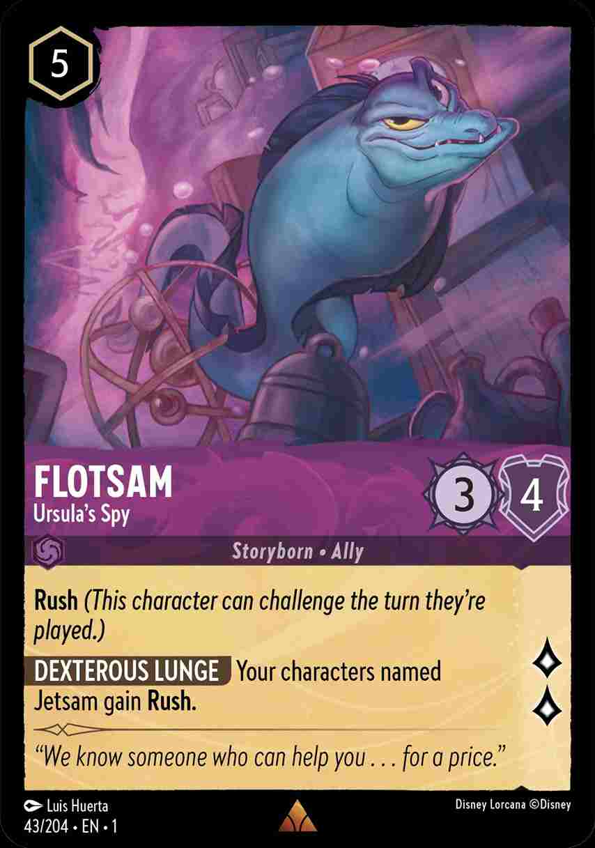 Flotsam - Ursula's Spy [1ST-043/204-R]