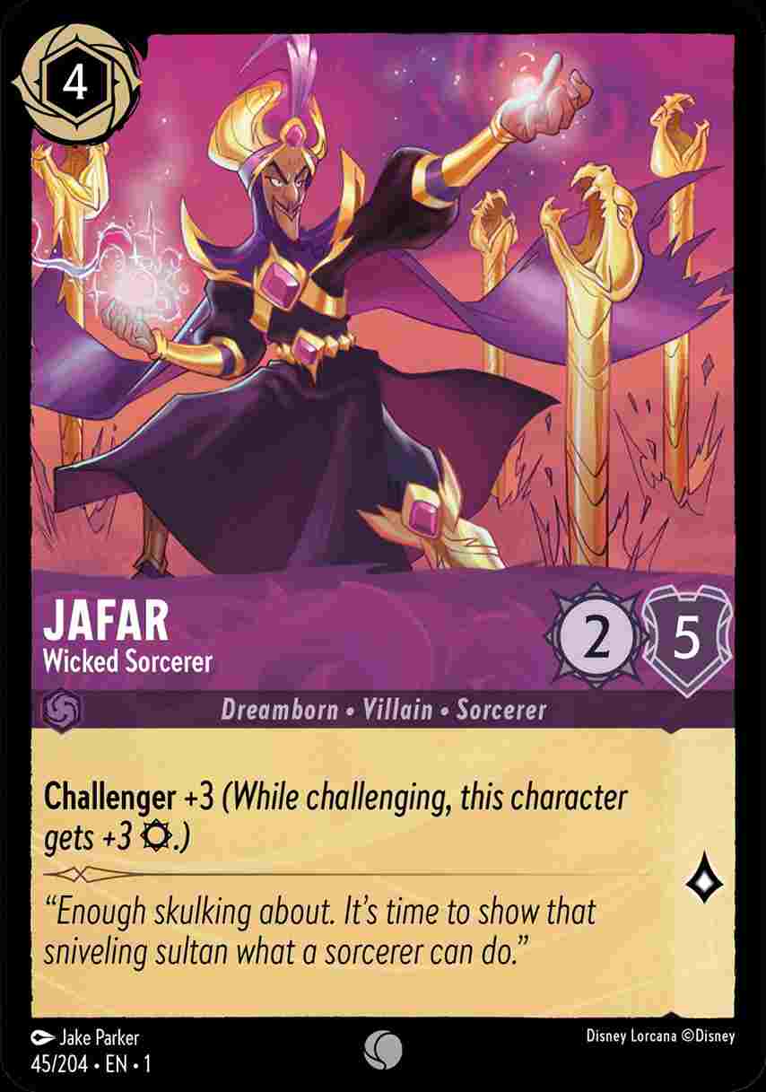 Jafar - Wicked Sorcerer [1ST-045/204-C]