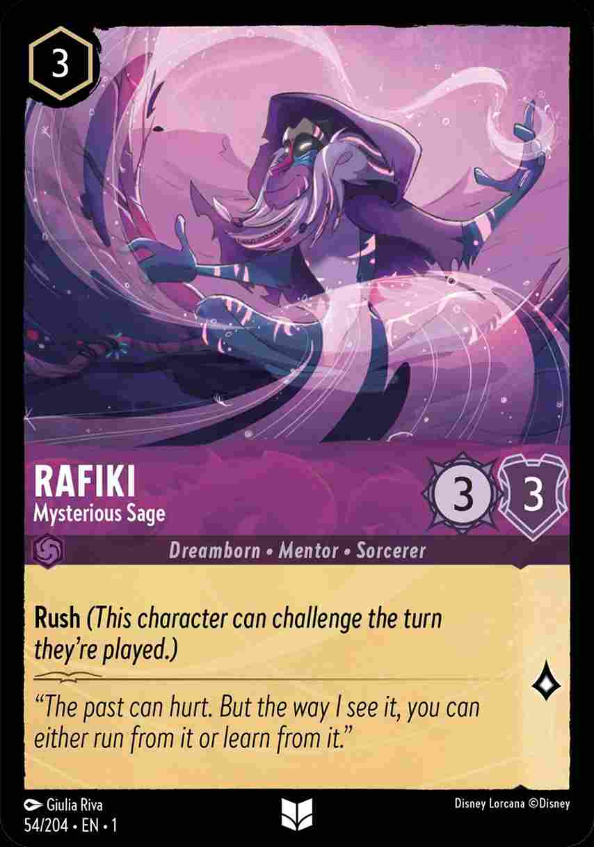 Rafiki - Mysterious Sage [1ST-054/204-U]