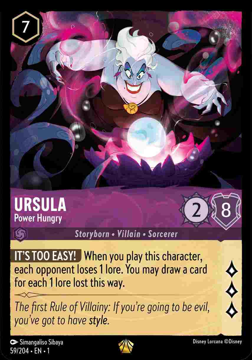 Ursula - Power Hungry [1ST-059/204-L]