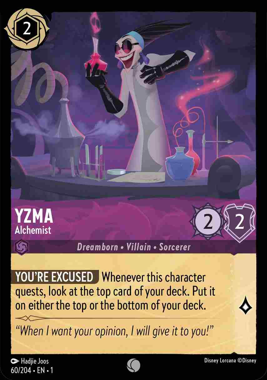 Yzma - Alchemist [1ST-060/204-C]
