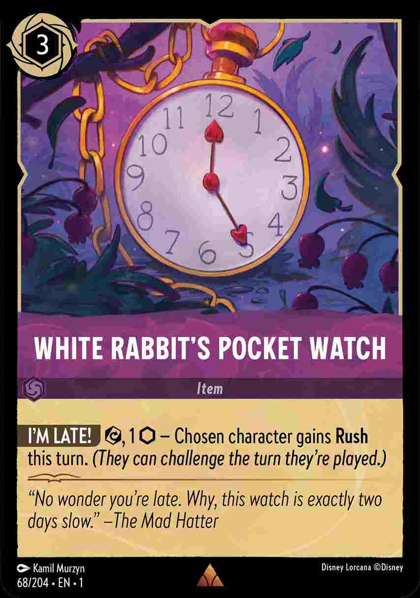 White Rabbit’s Pocket Watch [1ST-068/204-R]
