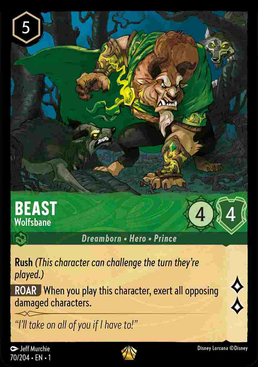 Beast - Wolfsbane [1ST-070/204-L]