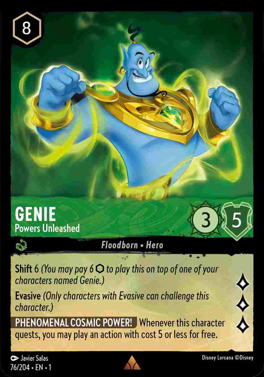 Genie - Powers Unleashed [1ST-076/204-R]