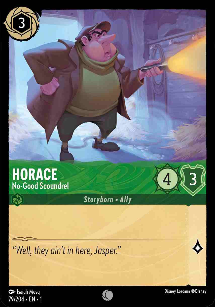 Horace - No-Good Scoundrel [1ST-079/204-C]