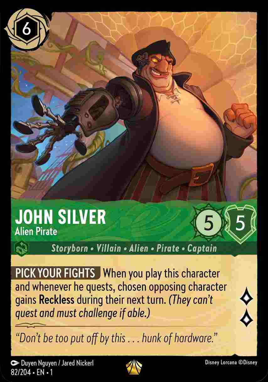 John Silver - Alien Pirate [1ST-082/204-L]