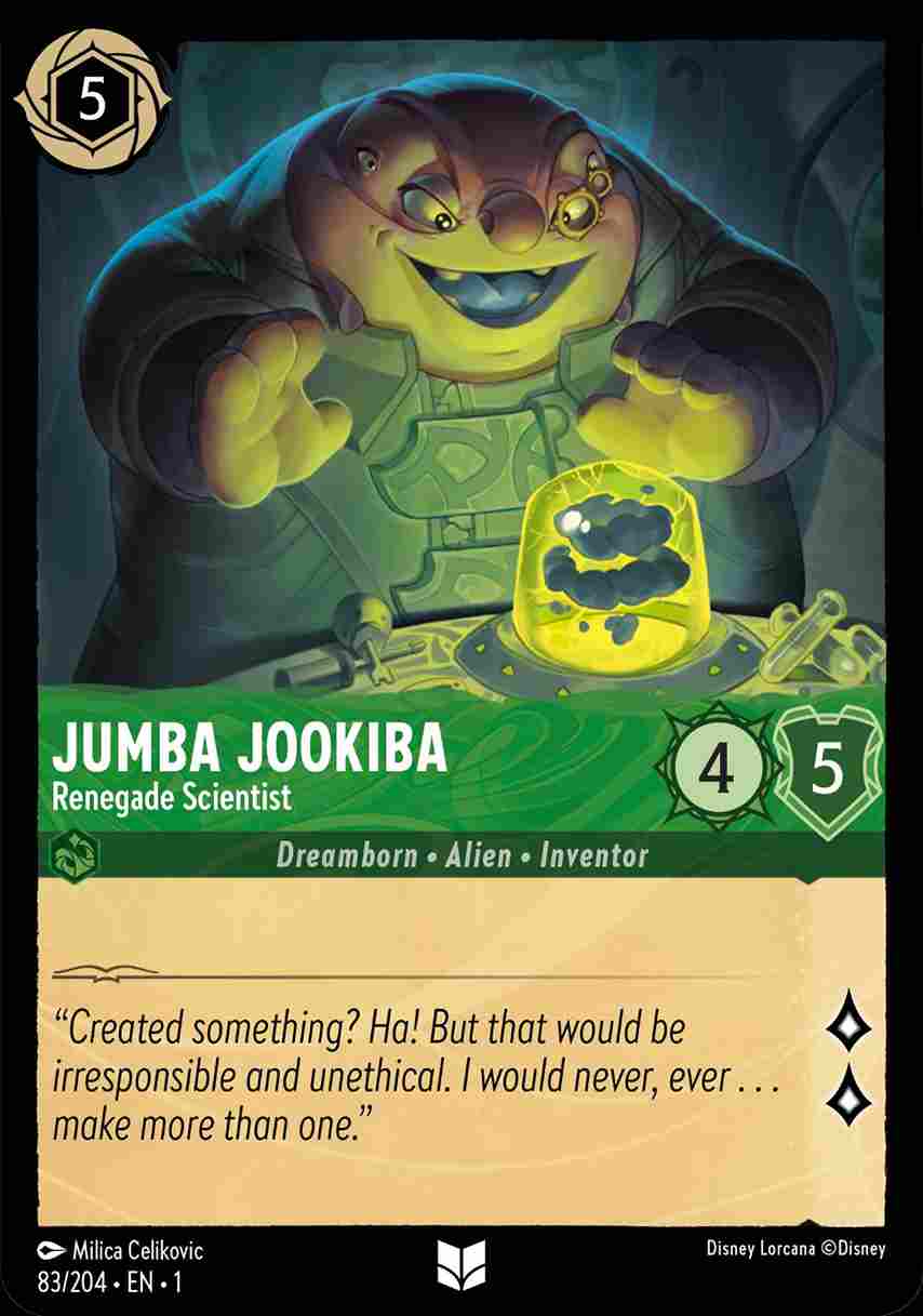 Jumba Jookiba - Renegade Scientist [1ST-083/204-U]