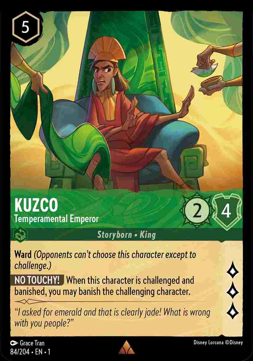 Kuzco - Temperamental Emperor [1ST-084/204-R]