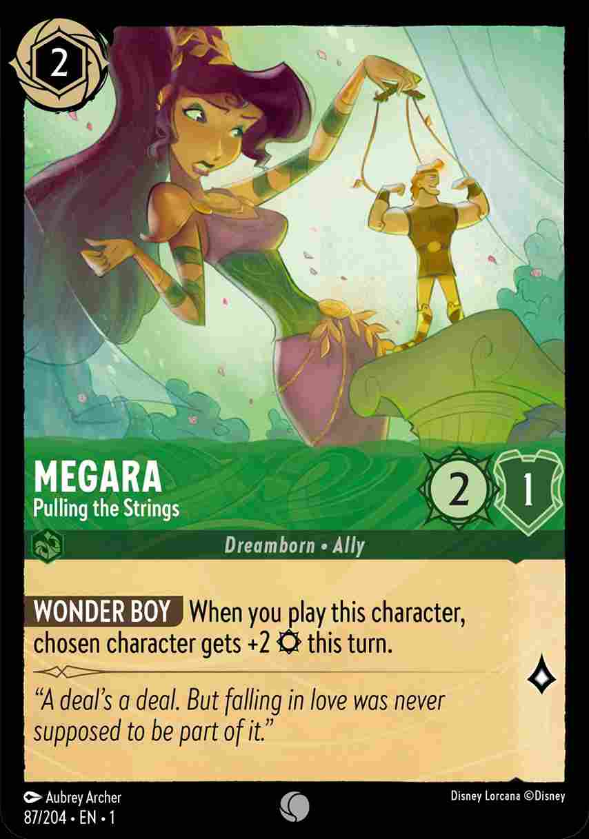 Megara - Pulling the Strings [1ST-087/204-C]