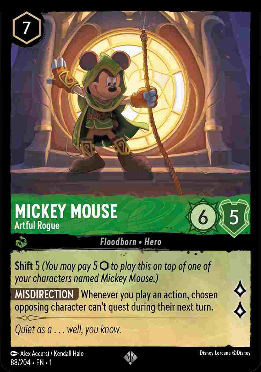 Mickey Mouse - Artful Rogue [1ST-088/204-S]