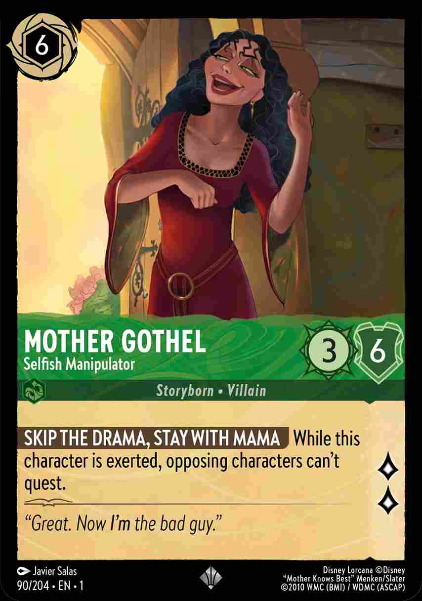 Mother Gothel - Selfish Manipulator [1ST-090/204-S]