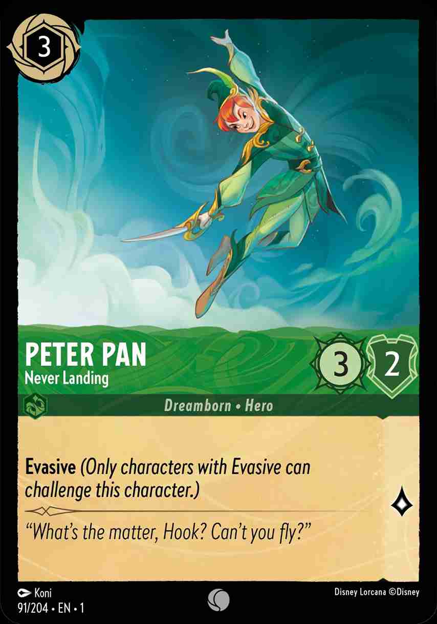 Peter Pan - Never Landing [1ST-091/204-C]