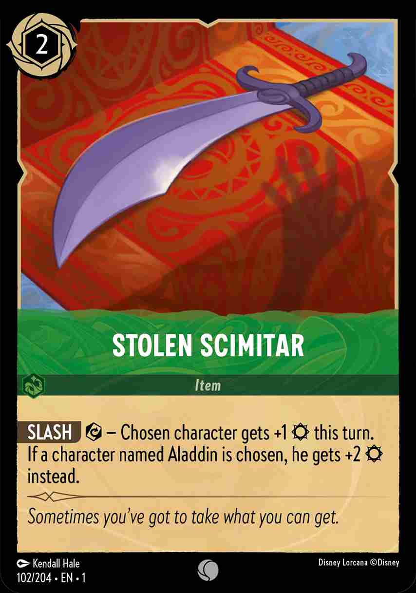 Stolen Scimitar [1ST-102/204-C]