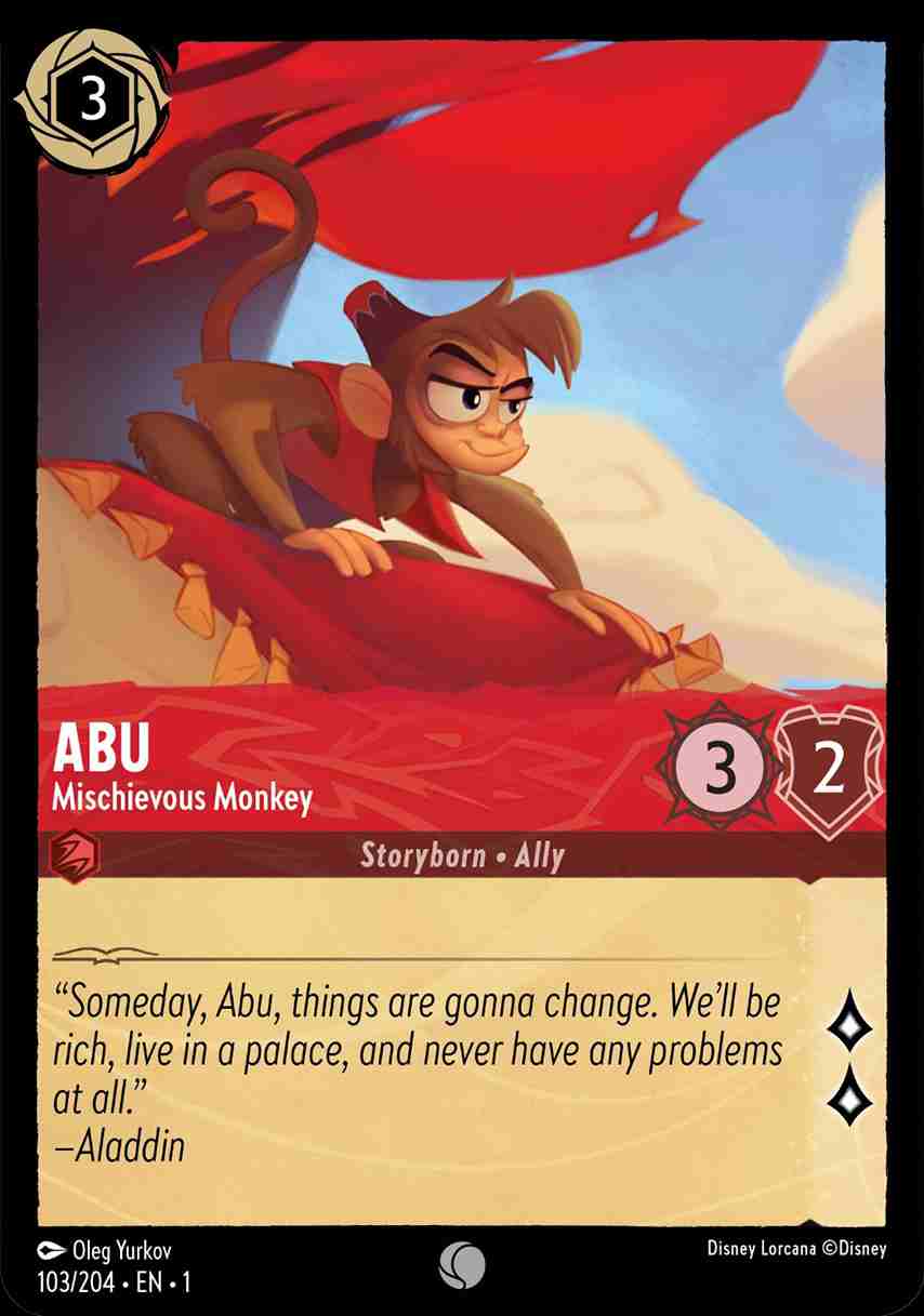 Abu - Mischievous Monkey [1ST-103/204-C]