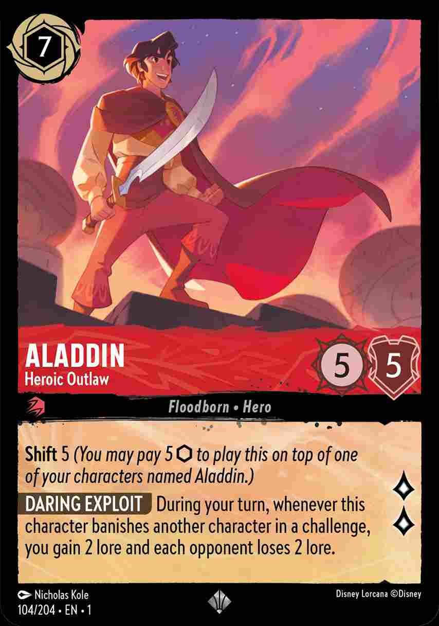 Aladdin - Heroic Outlaw [1ST-104/204-S]