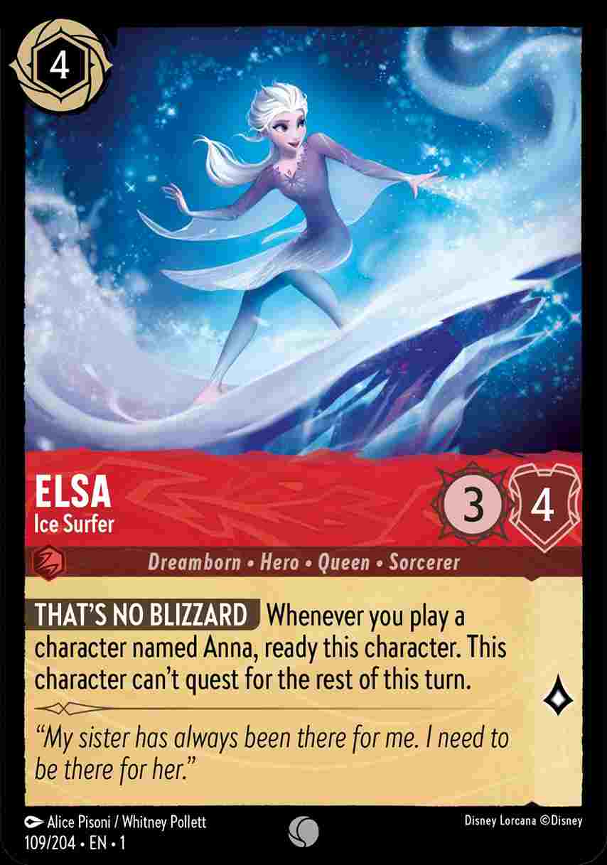 Elsa - Ice Surfer [1ST-109/204-C]