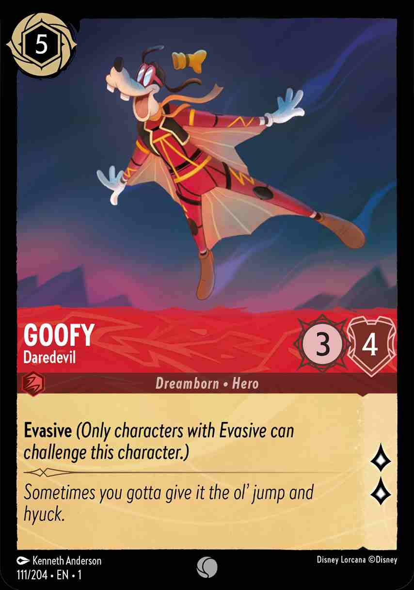 Goofy - Daredevil [1ST-111/204-C]