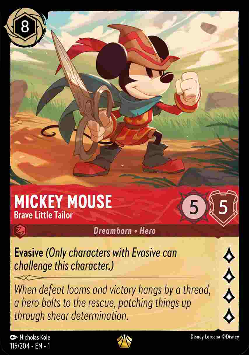 Mickey Mouse - Brave Little Tailor [1ST-115/204-L]