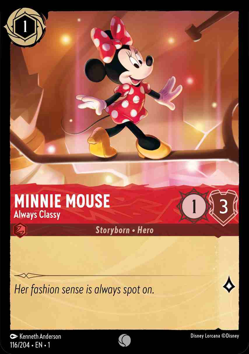 Minnie Mouse - Always Classy [1ST-116/204-C]