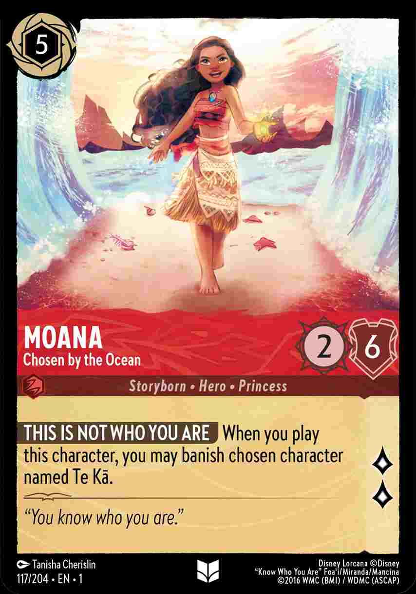 Moana - Chosen by the Ocean [1ST-117/204-U]