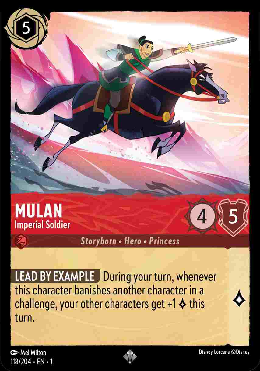 Mulan - Imperial Soldier [1ST-118/204-S]