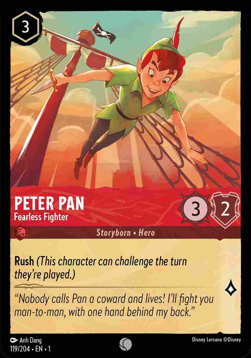Peter Pan - Fearless Fighter [1ST-119/204-C]