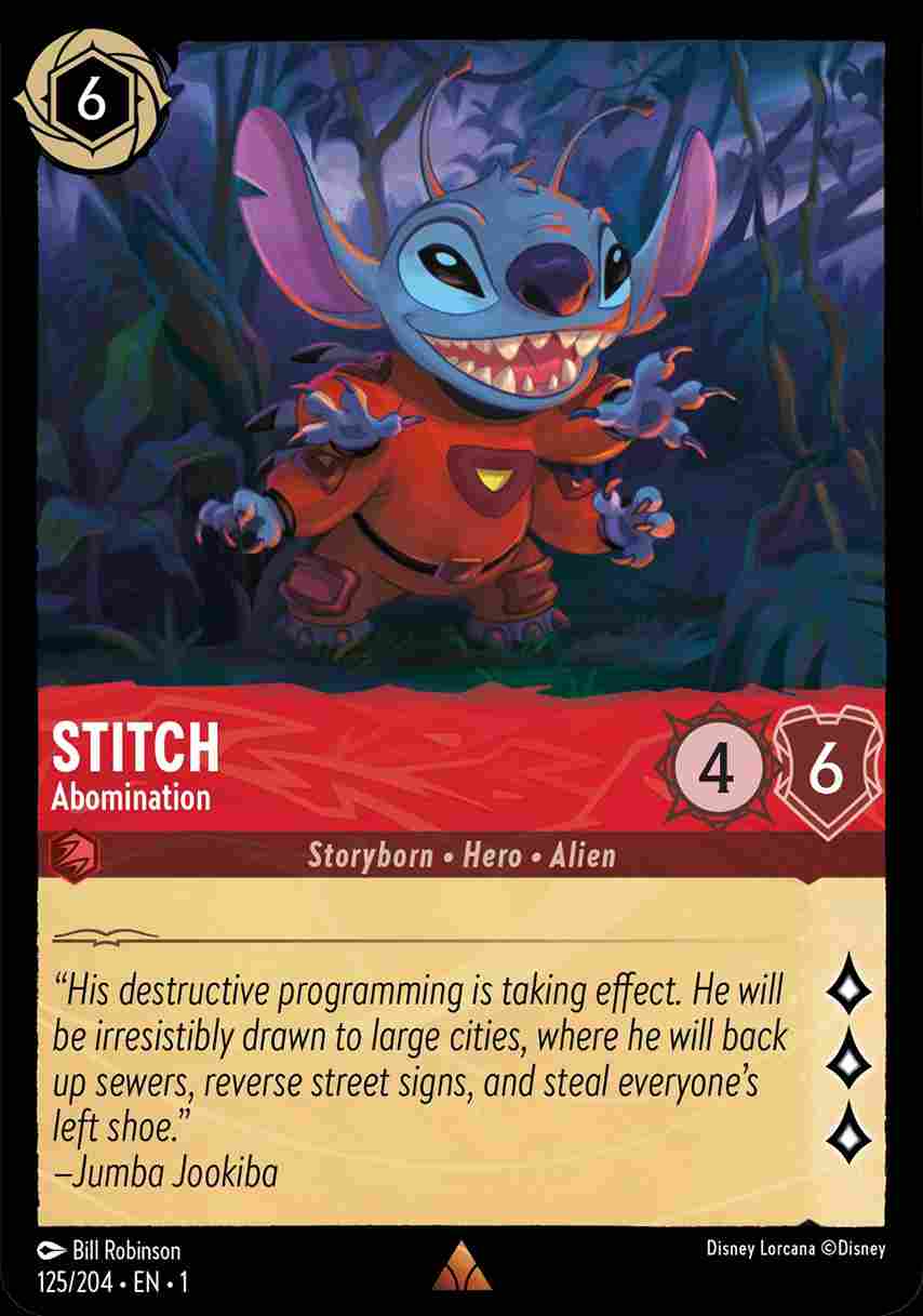 Stitch - Abomination [1ST-125/204-R]