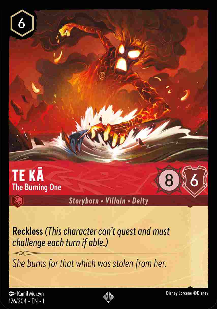 Te KA - The Burning One [1ST-126/204-S]