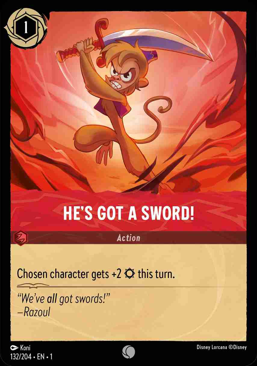 He's Got A Sword! [1ST-132/204-C]
