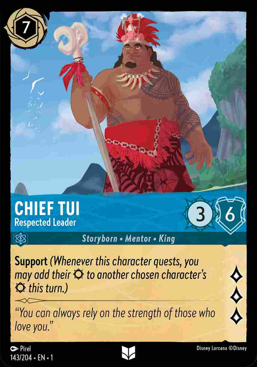 Chief Tui - Respected Leader [1ST-143/204-U]