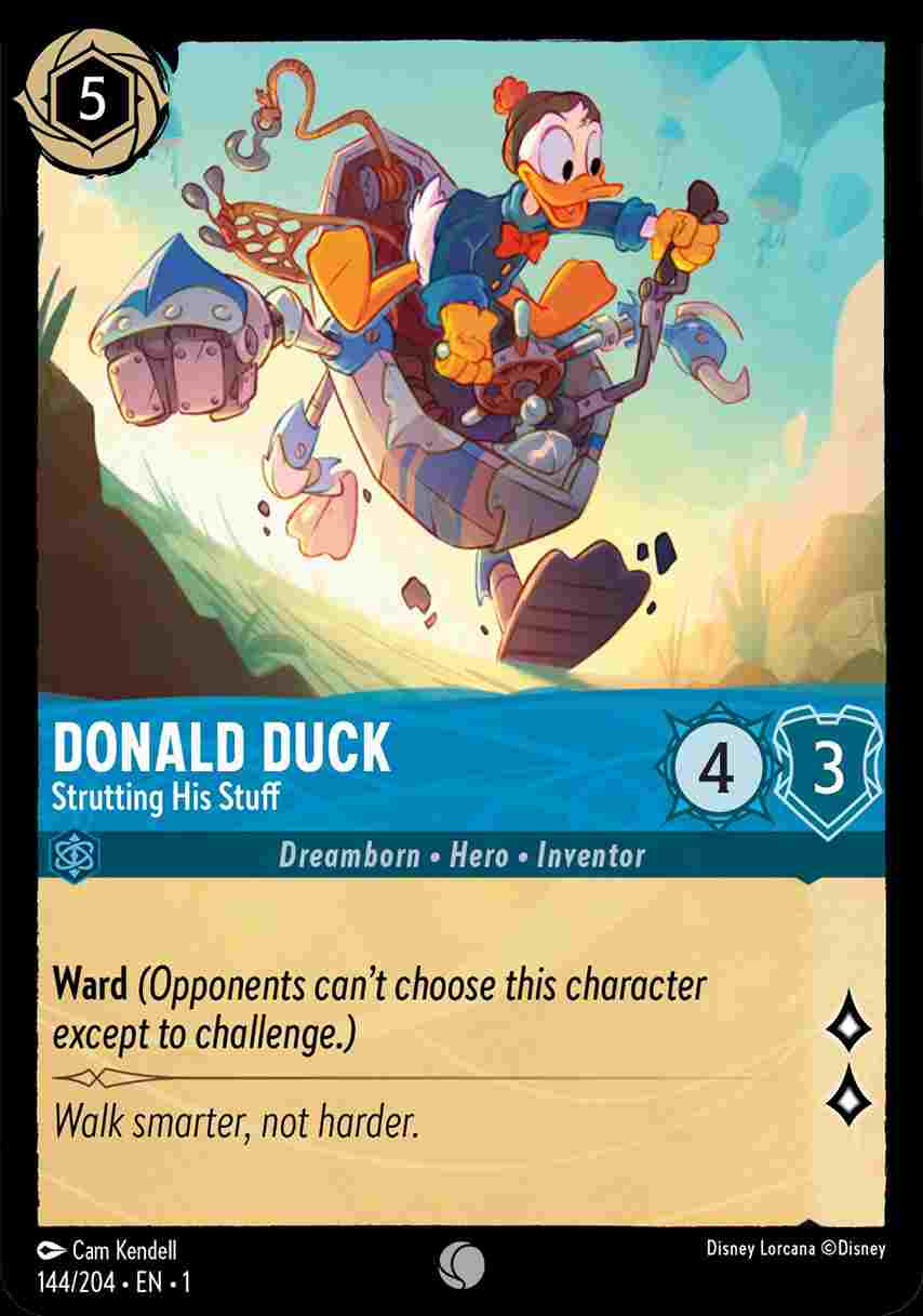 Donald Duck - Strutting His Stuff [1ST-144/204-C]